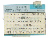 Nirvana / L7 / Hole / Sister Double Happiness on Oct 25, 1991 [841-small]