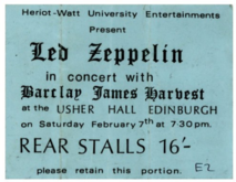 Led Zeppelin / Barclay James Harvest on Feb 17, 1970 [940-small]
