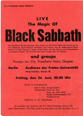Black Sabbath / Frumpy / Hairy Chapter on Jun 26, 1970 [942-small]