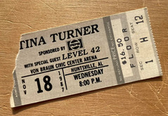 Tina Turner / Level 42 on Nov 18, 1987 [949-small]