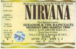 Nirvana / Sebadoh / The Raincoats on Mar 28, 1994 [972-small]