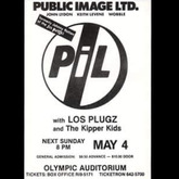 Public Image Ltd. / Los Lobos / Los Plugz / Kipper Kids on May 4, 1980 [085-small]
