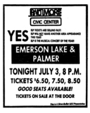 Yes / Emerson Lake and Palmer on Jul 3, 1977 [564-small]