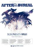 After the Burial / Monuments / Circles / Tides From Nebula on Oct 18, 2014 [730-small]