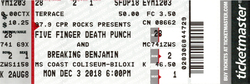 Breaking Benjamin / Five Finger Death Punch / In Flames / From Ashes to New on Dec 3, 2018 [403-small]