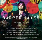 tags: Darren Hayes, Liverpool, England, United Kingdom, Gig Poster, O2 Academy Liverpool - Darren Hayes / Gabe Dixon on Oct 15, 2011 [031-small]