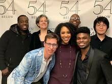 Quinton J. Robinson, Amy Griffiths, Drew Wutke, Erin Clemons, Winston Roye, Edward W. Hardy and Hajime Yoshida at 54 Below (2019), tags: Amy Griffiths, Quinton J. Robinson, Hajime Yoshida, Winston Roye, Erin Clemons, Drew Wutke, Edward W. Hardy, New York, New York, United States, 54 Below - Mixology of Love on Jan 11, 2019 [095-small]