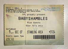 Babyshambles / The View / Dizzee Rascal / Joe Lean & The Jing Jang Jong on Dec 1, 2007 [168-small]