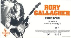 Rory Gallagher / Mike Lester Band on Mar 8, 1982 [418-small]