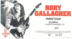 Rory Gallagher / Mike Lester Band on Mar 8, 1982 [419-small]