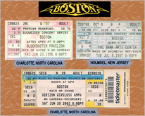 BOSTON:  Classic Rockers -- My 3 Concerts, tags: Boston, Ticket - Boston on Jul 8, 1997 [360-small]
