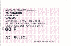 Foreigner / Klaxon on May 12, 1982 [446-small]