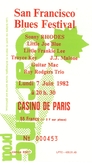 Sonny Rhodes / Roy Rogers Trio / Little Joe Blue / Little Frankie Lee / Guitar Mac / Troyce Key & J.J. Malone on Jun 7, 1982 [455-small]