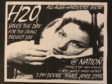 H2O / Saves The Day / For The Living on Apr 27, 2000 [819-small]