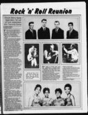 Chuck Berry / Jerry Lee Lewis / The Shirelles / the coasters / bobby vee / Danny & The Juniors on Aug 19, 1984 [132-small]