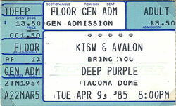 Deep Purple  / Girlschool on Apr 9, 1985 [135-small]