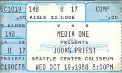 Judas Priest / Slayer on Oct 19, 1988 [160-small]