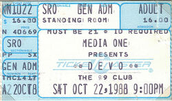 Devo on Oct 22, 1988 [166-small]