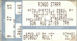 Ringo Starr & His All Starr Band on Aug 27, 1989 [189-small]