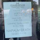 Napalm Death / Cryptic Slaughter / Final Conflict / Mortalis on Jun 3, 2023 [193-small]