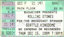 The Rolling Stones / The Spin Doctors on Dec 15, 1994 [198-small]