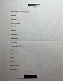 Albert Hammond, Jr. setlist, tags: Setlist - Albert Hammond, Jr. / The Marías on Mar 30, 2018 [535-small]
