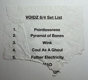The Voidz setlist, tags: Setlist - The Voidz / Promiseland on Jun 4, 2018 [592-small]