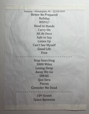 Valencia setlist, tags: Setlist - Valencia / June Divided / Sleep On It on Dec 28, 2018 [601-small]