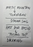 Chris Forsyth setlist, tags: Setlist - Chris Forsyth / Garcia Peoples / Long Hots on Sep 14, 2019 [639-small]