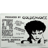 Siouxsie & The Banshees / Gun Club / Test Department  on Jul 6, 1984 [682-small]