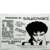 Siouxsie & The Banshees / Gun Club / Test Department on Jul 6, 1984 [682-small]