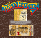 Molly Hatchet Concert Tickets, tags: Molly Hatchet, Ticket - Molly Hatchet / Mothers Finest / Stranger on Apr 27, 1982 [687-small]