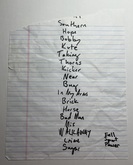 Alex G setlist, tags: Setlist - Alex G / Tomberlin / Corey Flood on Nov 30, 2019 [695-small]