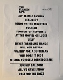 The Flaming Lips setlist, tags: Setlist - The Flaming Lips / Particle Kid on Nov 7, 2021 [721-small]