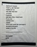 Streetlight Manifesto setlist, tags: Setlist - Streetlight Manifesto / Catbite on Dec 4, 2021 [737-small]