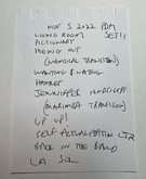 Peel Dream Magazine setlist, tags: Setlist - Winter / Peel Dream Magazine / Kicker / Ylaiali on Nov 5, 2022 [888-small]