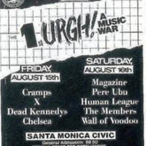 Urgh! A Music War / Dead Kennedys / Bad Brains / X / Cramps / Chelsea on Aug 15, 1980 [895-small]