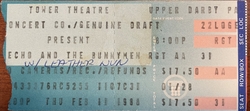 Echo & the Bunnymen / The Leather Nun on Feb 11, 1988 [346-small]