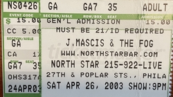 J. Mascis & The Fog on Apr 26, 2003 [354-small]