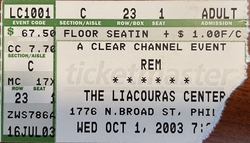 R.E.M. / Pete Yorn on Oct 1, 2003 [365-small]