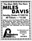 Miles Davis on Oct 31, 1981 [500-small]