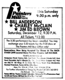Bill Anderson / Charley McClain / Jim Ed Brown on Dec 12, 1981 [515-small]