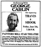 George Carlin / Travis & Shook on Jun 5, 1981 [517-small]