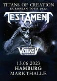 tags: Testament, Voivod, Hamburg, Hamburg, Germany, Gig Poster, Markthalle - Testament / Voivod on Jun 13, 2023 [728-small]