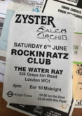 Zyster / Salem Orchid on Jun 6, 1992 [777-small]