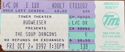 Soup Dragons / Tom Tom Club / Black Sheep / James on Oct 2, 1992 [844-small]