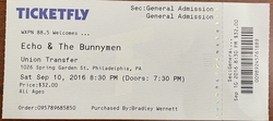Echo & the Bunnymen on Sep 10, 2016 [864-small]
