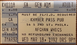 The Afghan Whigs on Mar 18, 1992 [964-small]