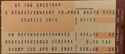 Beastie Boys / Murphy's Law / Public Enemy on Apr 7, 1987 [972-small]