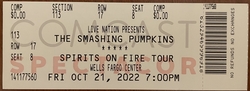 The Smashing Pumpkins / Poppy on Oct 21, 2022 [976-small]